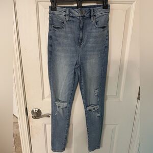 American Eagle Next Level Stretch Curvy Highest Rise Jegging Size 2 Short Jean